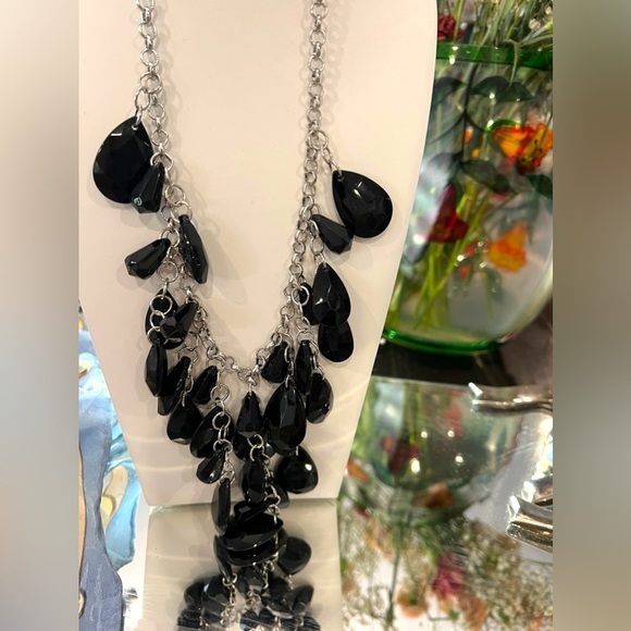 paparazzi Jewelry - SALE!! 2 for $15 Irresistible Iridescence Black Necklace Earrings Set Paparazzi